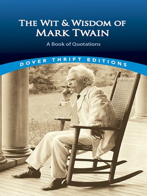 cover image of The Wit and Wisdom of Mark Twain